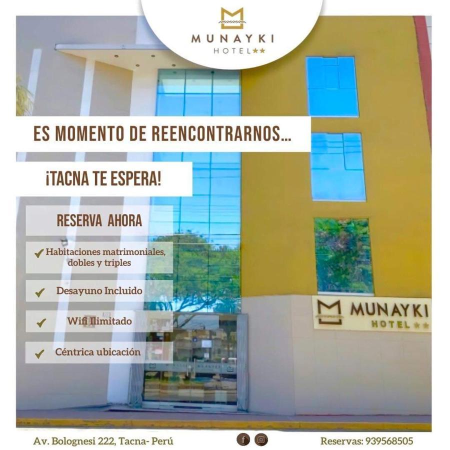 Munayki Hotel ตักนา ภายนอก รูปภาพ